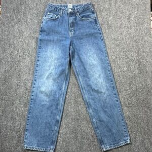 BDG Urban Outfitters High Rise Baggy Y2K Jeans Blue Denim Women's Size 28